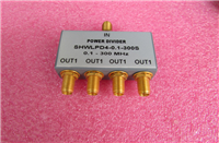 0.1-300MHz 1W SMA RF 射频同轴 4路 一分四功分器 频率可定制