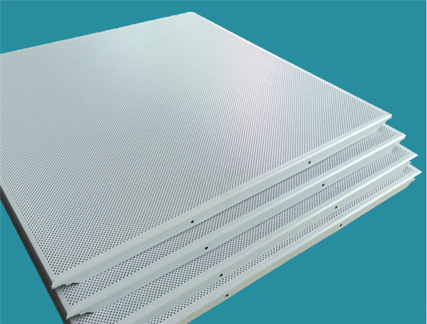 冲孔铝扣板吊顶 工程铝方板天花规格价格