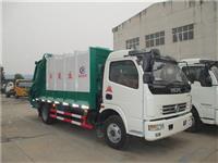 国四东风多利卡压缩式垃圾车|环卫专用自卸式垃圾车CLW508