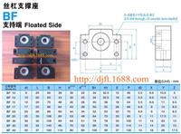 丝杠支座组件支持侧方型BF系列
