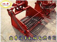 分离泥土的花生收获机 摘果清选花生收获机