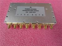 950-2200MHz 10W SMA RF 射频同轴8路 一分八功分器 频率可定制