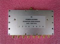 2000-6000MHz 10W SMA RF 射频同轴8路 一分八功分器 频率可定制