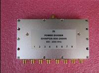 800-2000MHz 10W SMA RF 射频同轴8路 一分八功分器 频率可定制