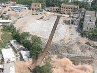 江陵烟囱拆除公司烟囱爆破快捷