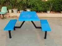 广西学校食堂玻璃钢餐桌椅