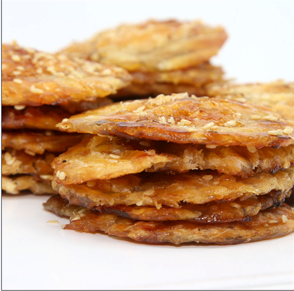 香鱼片马面鱼片超市现烤鱼片原料半成品