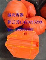 盛高浮桶 经久耐用 海水级专用浮球 水上管道浮体
