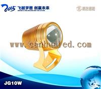 COB户外景观照明LED投射灯，亮化照明景观LED投射灯，土豪金射灯