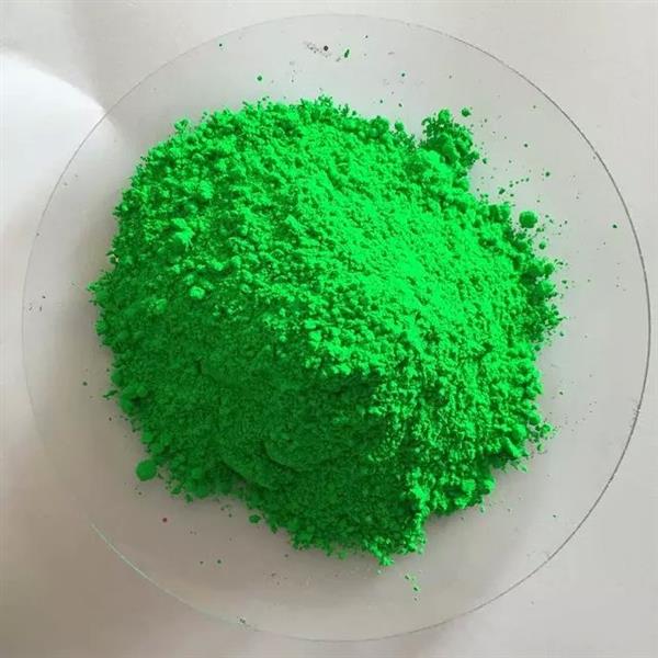 的荧光色彩,其粒径细微,色度均匀,适用于水性或弱溶剂性的纸张涂料