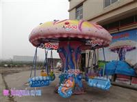 新型儿童游乐项目水母飞椅厂家价格许昌巨龙游乐