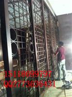 湛江玫瑰金不锈钢管工艺焊接花格隔断