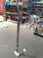 不锈钢楼梯立柱 商场/医院/地铁栏杆立柱 玻璃护栏立柱